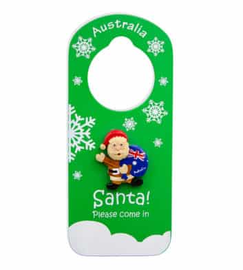 Christmas Santa Door Hanger