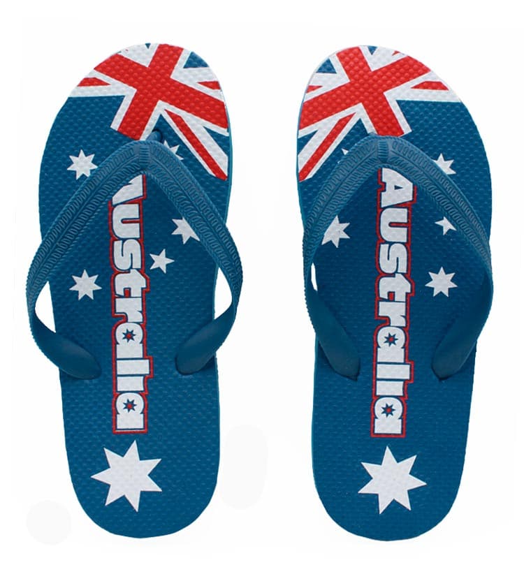 Australia Day Thongs Medium Each