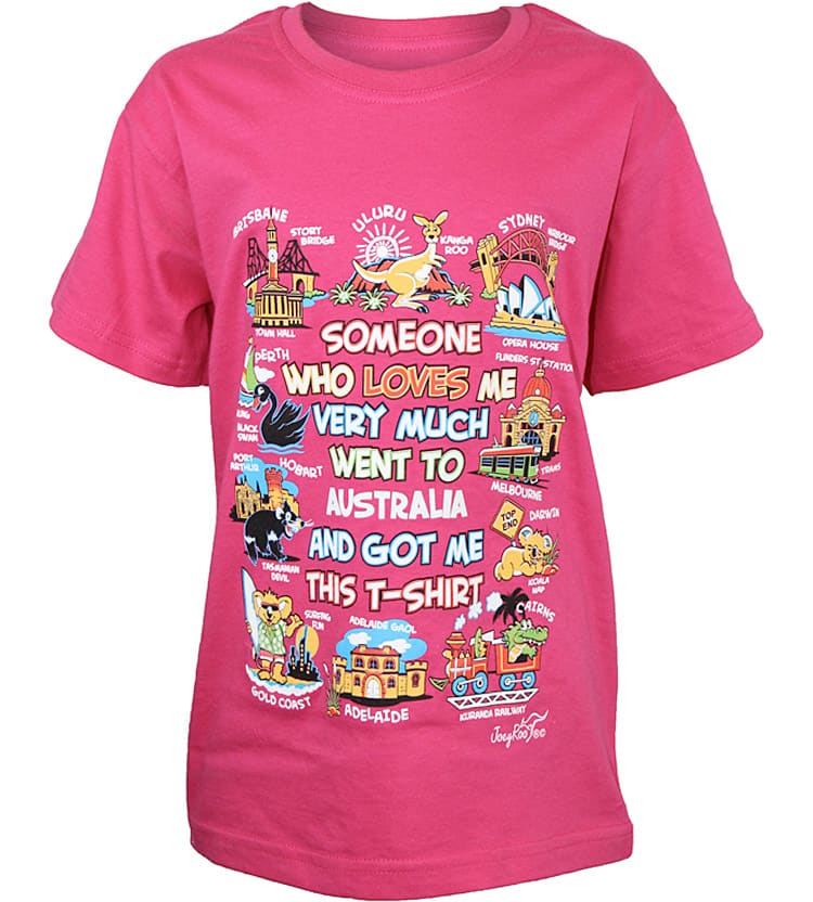 Someone Loves Me Kids T-Shirt | Australia the Gift | Australia's No. 1 Souvenirs & Gift Store
