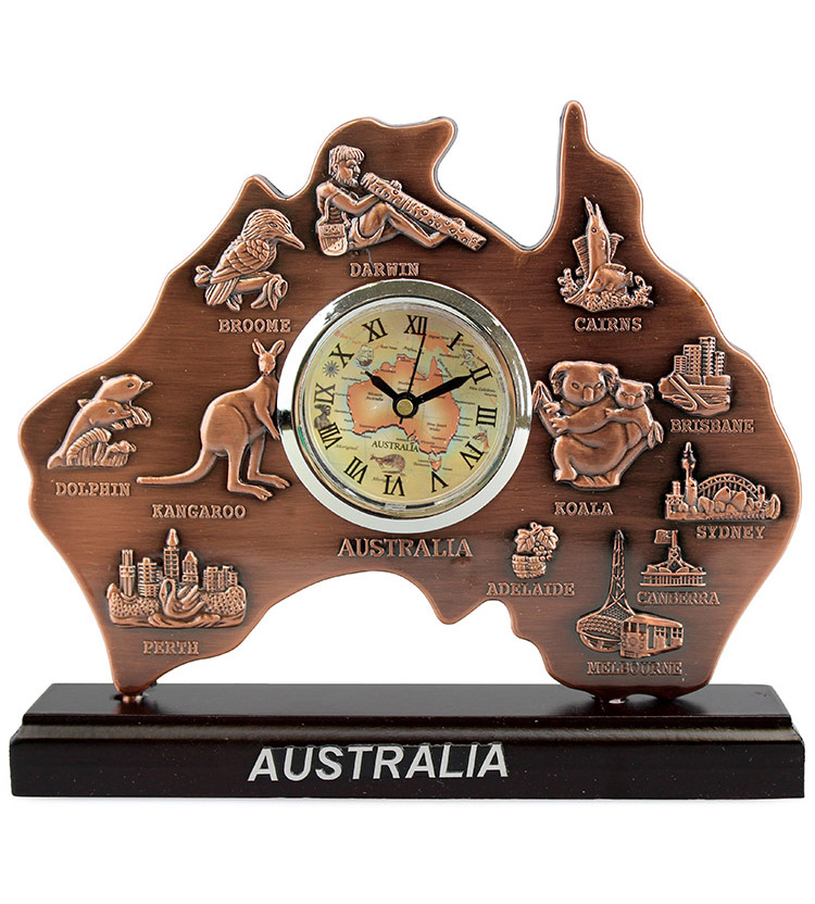 Australia Map Clock By Barmalisirtb Australia Map Qua - vrogue.co