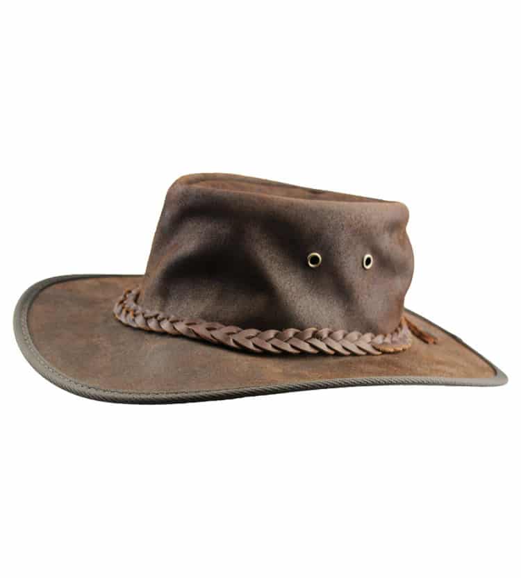 Brumby Saddler Leather Hat | Australia the Gift | Australia's No. 1 ...