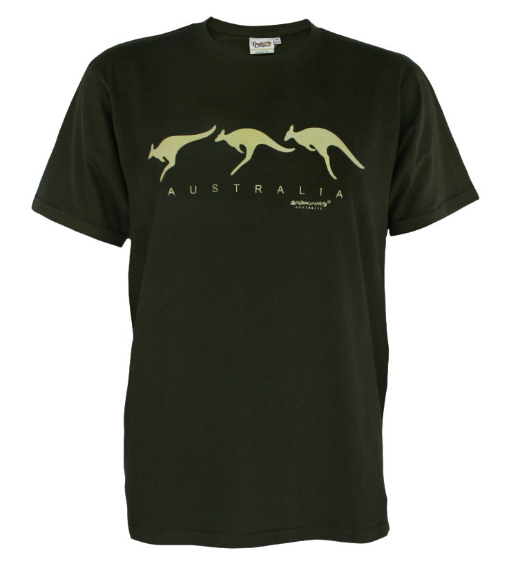 Leaping Kangaroo T-Shirt | Australia the Gift | Australian Souvenirs ...