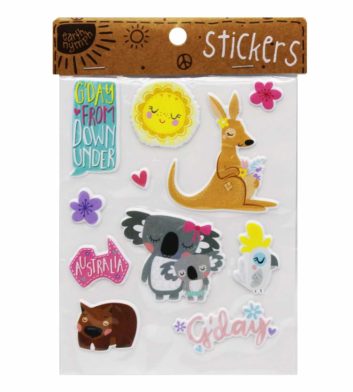 Girls Australiana Sticker Pack