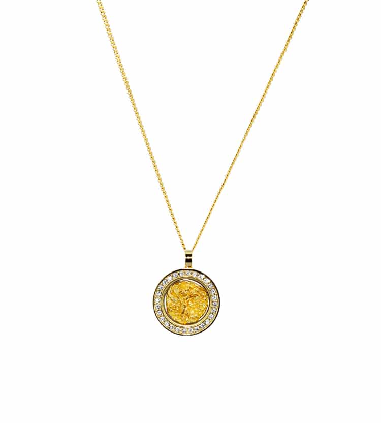 Gold & Glass Diamante Necklace | Australia the Gift | Australia's No. 1 ...