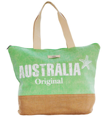 Green Australia Beach Bag