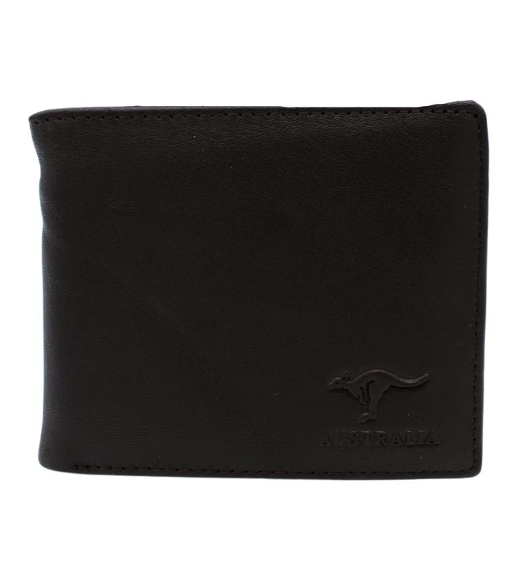 Brown Kangaroo Leather Wallet | Australia the Gift | Australia's No. 1 ...